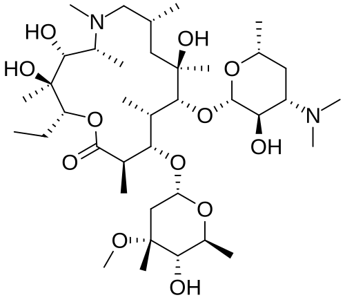 Azomax (Azithromycin) packaging or tablets
