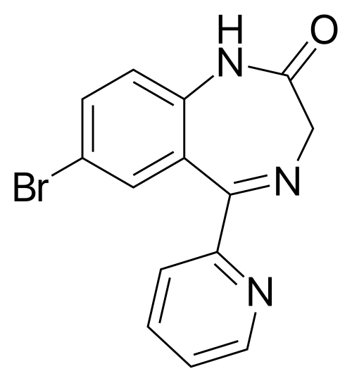 Lexotanil (Bromazepam) packaging or tablets