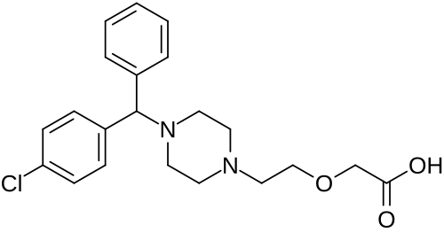 Rigix (Cetirizine Hydrochloride) packaging or tablets