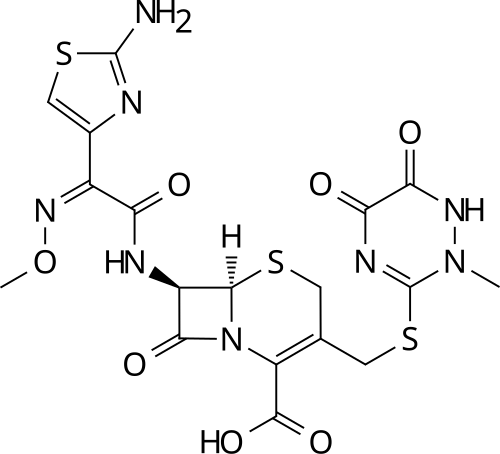 Rocephin (Ceftriaxone) packaging or tablets